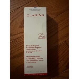 Clarins One-Step Gentle Exfoliating Cleanser -‎ 3.9 ozs - open but unused